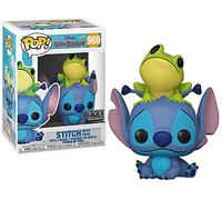 Funko Figura de vinilo Stitch con rana 986 – Pop! Standard Unisex PVC