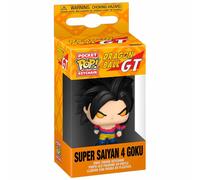 Funko Pop! Keychain: Dragon Ball GT - S Goku - Minifigura de Vinilo Coleccionable Llavero Original - Relleno de Calcetines - Idea de Regalo - Mercancia Oficial - Anime Fans - Minifigura