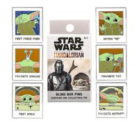 Funko Loungefly Pin - The Mandalorian - Grogu (The Child, Baby Yoda) - Blind Enamel Pin Purchase - The Mandalorian Pins de Esmalte- Broche Coleccionable - para Mochilas Y Bolsos - Idea de Regalo