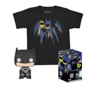 Funko Loungefly Pocket Pop! & tee: DC - Batman - L - para Niños Y Niñas - DC Comics - Camiseta con Figuras Miniaturas Coleccionables - Idea De Regalo - Juguetes Y Franela De Manga Corta Hombres