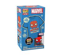 Funko Loungefly Pocket Pop & tee: Marvel-Holiday Spiderman-Large - Spider-Man -