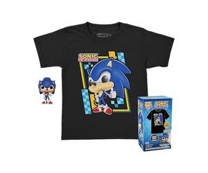 Funko Loungefly Pocket Pop! & tee: Sonic - para Niños Y Niñas - Rebaño - Sonic The Hedgehog - Camiseta con Figuras Miniaturas Coleccionables - Idea De Regalo - Juguetes Y Franela De Manga Corta