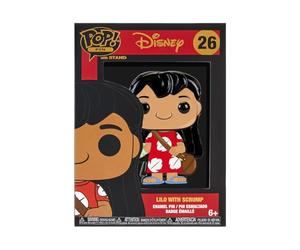 Funko Loungefly POP! Disney Lilo & Stitch - Lilo with Scrump Pin | Merchandising Oficial de Cartoon/Animation - Juguete Coleccionable - Idea de Regalo de Cumpleaños para Fans y Coleccionistas