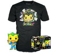Funko Loungefly Pop! & tee: DC - Joker - (BKLT) - Small - Batman - Camiseta con Figuras Miniaturas Coleccionables - Idea De Regalo - Juguetes Y Franela De Manga Corta para Adultos Hombres Y Mujeres