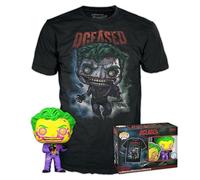 Funko Set camiseta y figura coleccionable Loungefly Pop! DC Joker - Batman - Talla Large