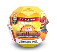 Funko,Marvel Battleworld: Series 2 Treachery At Twilight Battle Ball Incluye 2 Personajes y Cartas de Batalla Que se Pueden unir - Adecuado para Mayores de 6 años