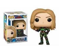 Funko MARVEL Capitán Marvel En Traje Neón 3.75" Pop Figura Vinyl 516