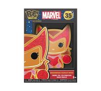 Funko Marvel: Gingerbread Scarlet Witch - Pin en Émail | Merchandising Oficial de Superheroes - Juguete Coleccionable - Idea de Regalo de Cumpleaños para Fans y Coleccionistas