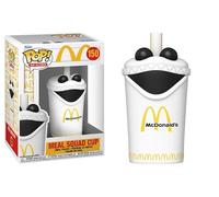 Funko McDonalds Meal Squad + Protector: Heritage Collection Pop! Figura de vinilo con iconos publicitarios (incluye estuche protector de caja ToyBop) (taza de bebida)