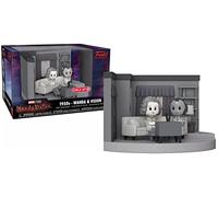 Funko pop marvel wandavision mini moments wanda & vision blanco y negro