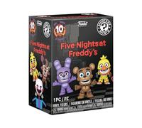 Funko Mystery Mini - Five Nights At Freddy'S (FNAF) 10th - 1 of 12 To Collect - Styles Vary- Minifigura de Vinilo Coleccionable - Idea de Regalo
