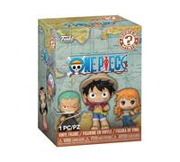 Funko Mystery Mini: One Piece - Straw Hat Crew - Monkey D. Luffy, Roronoa, Nami and More - 1 of 12 to Collect - Styles May Vary - Figura de Vinilo Coleccionable - Idea de Regalo - Mercancía Oficial
