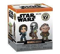 Funko Mystery Mini: Star Wars The Mandalorian - 1 of 12 | Merchandising Oficial de Ciencia Ficción - Mini Figura de Vinilo en Caja Sorpresa - Regalo Misterioso para Coleccionistas