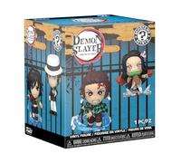 Funko Mystery Minis: Demon Slayer - Tanjiro, Nezuko & More - 1 of 12 | Merchandising Oficial de Anime - Mini Figura de Vinilo en Caja Sorpresa - Regalo Misterioso para Coleccionistas