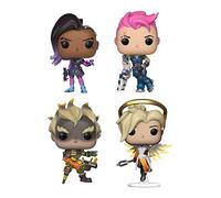 Funko Overwatch - Juego de 4 Figuras de Vinilo (9 cm), diseño de Sombras