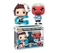 Funko Pack 2 Kamado & Sakonji Urokodaki SDCC Convención Figura Pop Anime Demon Slayer No Yaiba
