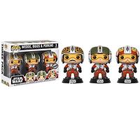 FUNKO Pack 3 Figuras Pop! Star Wars Pilots Wedge Biggs & Porkins Exclusive