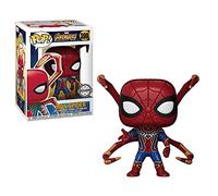 FunKo Películas Pop Avengers Infinity War Iron Spider with Legs Vinyl + Pop Protector