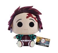 Funko Plush: Demon Slayer - 7" Tanjiro Kamado - Guardianes de la Noche - Peluche Coleccionable - Idea de Regalo de Cumpleaños - Mercancia Oficial Muñeco para Niños y Adultos - Ideal para Anime Fans