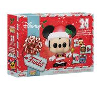 Funko Pocket Pop! Countdown Calendar: Disney - Calendario de Adviento - 24 días de sorpresas - Coleccionable Vinyl Mini Figures - Caja misteriosa - Idea de Regalo - Cuenta atrás de Navidad