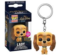 Funko Pocket POP! Keychain Disney Lady and The Tramp Lady Flocked Exclusive