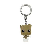 Funko Pocket Pop Llavero Figura De Vinilo Marvel Groot Bailando