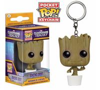 Funko Pocket Pop Llavero Figura De Vinilo Marvel Groot Bailando