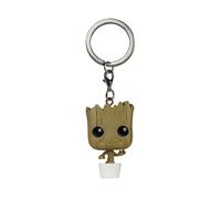 Funko Pocket Pop Llavero Figura De Vinilo Marvel Groot Bailando