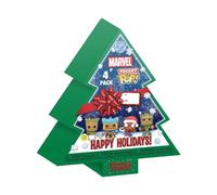 Funko Pocket POP! Marvel - Groot - Tree Holiday Box 4 Piezas - Marvel Comics - Llavero - Collectable Vinilo Mini Figure Llavero Novedoso - Relleno De Calcetín - Idea De Regalo - Mercancía Oficial