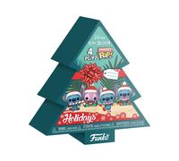 Funko Pocket Pop! Keychain: Lilo & Stitch Holiday 4 Pack Tree Box | Merchandising Oficial de Cartoon/Animation - Llavero Mini Figura para Llaves, Bolsos y Mochilas - Regalo Original para Fans