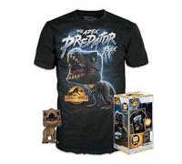 Funko Pocket Pop! & tee: Arcadia - Trex - Large - (L) - Jurassic World - Camiseta, Franela - Ropa con Minifigura de Vinilo Coleccionable - Idea de Regalo - Juguetes y Camiseta de Manga Corta Hombres