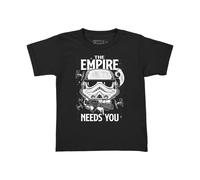 Funko Pocket Pop! & tee: SW - Stormtrooper - para Chicos - Large - (L) - Soldado de Asalto - Star Wars - Camiseta, Franela - Ropa con Minifigura de Vinilo Coleccionable - Idea de Regalo Hombres