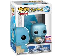 Funko Pokemon Figuras Squirtle 2021 Summer Convention Diamond Collection #504 - Exclusive Special Edition - Juguetes Pokemon