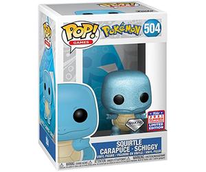 Funko Pokemon Figuras Squirtle 2021 Summer Convention Diamond Collection #504 - Exclusive Special Edition - Juguetes Pokemon