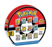 Funko Pokemon Pop Vinilo Figuras Multipack 2,5 CM Pikachu Pokeball 12x Bitty