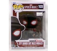 Funko Pop 1028 City Sounds Traje Miles Morales Spider-Man 2 Figura de Vinilo