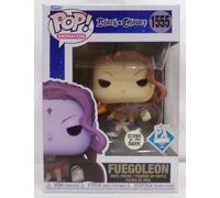 Funko Pop 1555 Fuegoleon Black Clover PX Edición Diamond Vinilo