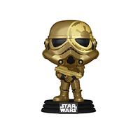 Funko POP 2021 WonCon Exclusive Star Wars #296 - Golden Stormtrooper con estuche acrílico gratuito