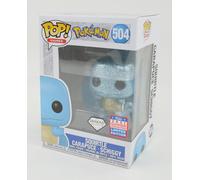 Funko Pokemon Figuras Squirtle 2021 Summer Convention Diamond Collection #504 - Exclusive Special Edition - Juguetes Pokemon
