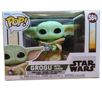 Funko Pop 584 Star Wars Grogu Con Armor Figura de Vinilo Nuevo Emb. Orig.