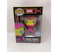 ¡Figura pop! Iron-Man Marvel Luz Negra - FUNKO