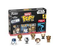 Funko Bitty Pop! 4 Pack Star Wars - Leia, R2-D2, C-3PO + Mystery -