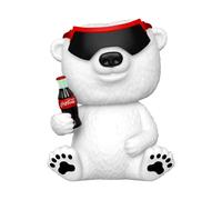 Funko Pop! Ad Icons: Coca-Cola - Polar Bear - (90's) - Figura de Vinilo Coleccionable - Idea de Regalo- Mercancia Oficial - Juguetes para Niños y Adultos - Muñeco para Coleccionistas y Exposición