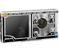 Funko Pop! Albums Deluxe: Album 2- Blanco y Negro - Lars Ulrich - Metallica - Figura de Vinilo Coleccionable - Idea de Regalo- Mercancia Oficial - Juguetes para Niños y Adultos - Music Fans