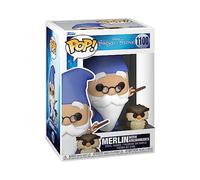 Funko Pop! And Buddy: SitS: Merlin With Archimedes - Sword In The Stone - Figura de Vinilo Coleccionable - Idea de Regalo- Mercancia Oficial - Juguetes para Niños y Adultos - Movies Fans