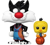 Funko Pop! and Buddy: Space Jam 2- Sylvester and Tweety - Figura de Vinilo Coleccionable - Idea de Regalo- Mercancia Oficial - Juguetes para Niños y Adultos - Movies Fans