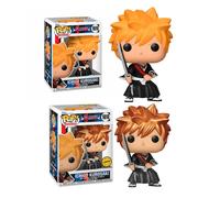 Funko Pop Animación Bleach Ichigo con Variante Chase Metálica 9 cm