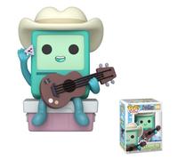 Funko Pop! Animation: Adventure Time - Cowboy BMO with Guitar- Figura de Vinilo Coleccionable - Idea de Regalo - Mercancia Oficial - Juguetes para Niños y Adultos - Cartoon/Animation Fans