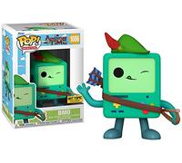 Funko Pop! Animation: At - BMO with Bow - Adventure Time - Figura de Vinilo Coleccionable - Idea de Regalo- Mercancia Oficial - Juguetes para Niños y Adultos - TV Fans