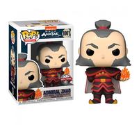 Funko pop animacion avatar the last airbender la leyenda de aang admiral zhao con bola de fuego edicion especial 56965